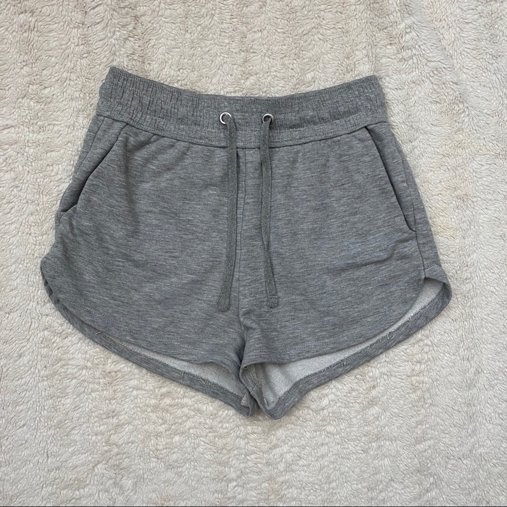 H&M grey sweat shorts